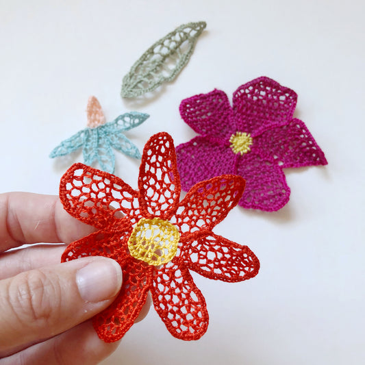 Sew Expo: Needle Lace Flowers Workshop Supply Kit