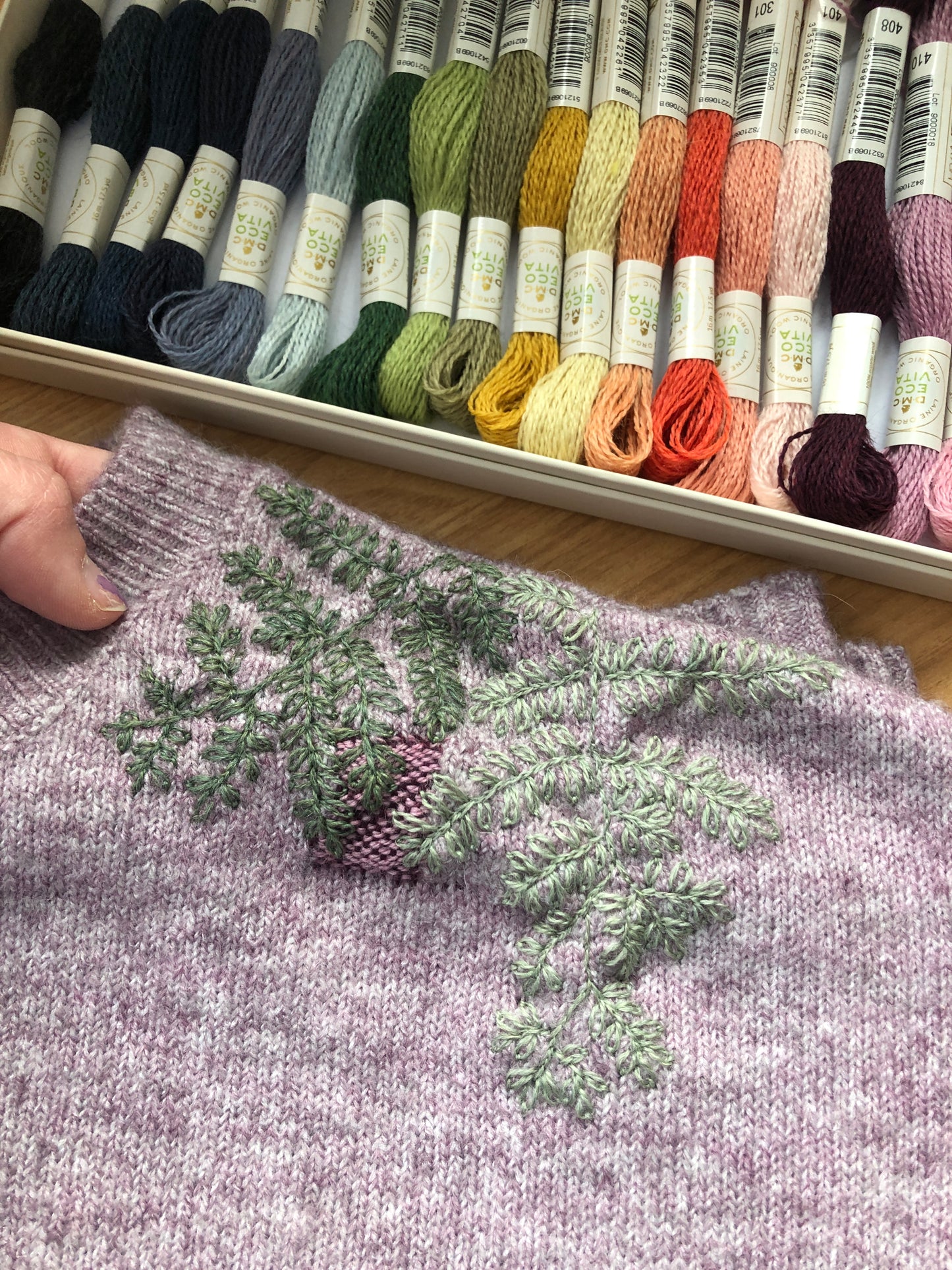 Sew Expo: Visible Mending Woven Mends Workshop Supply Kit