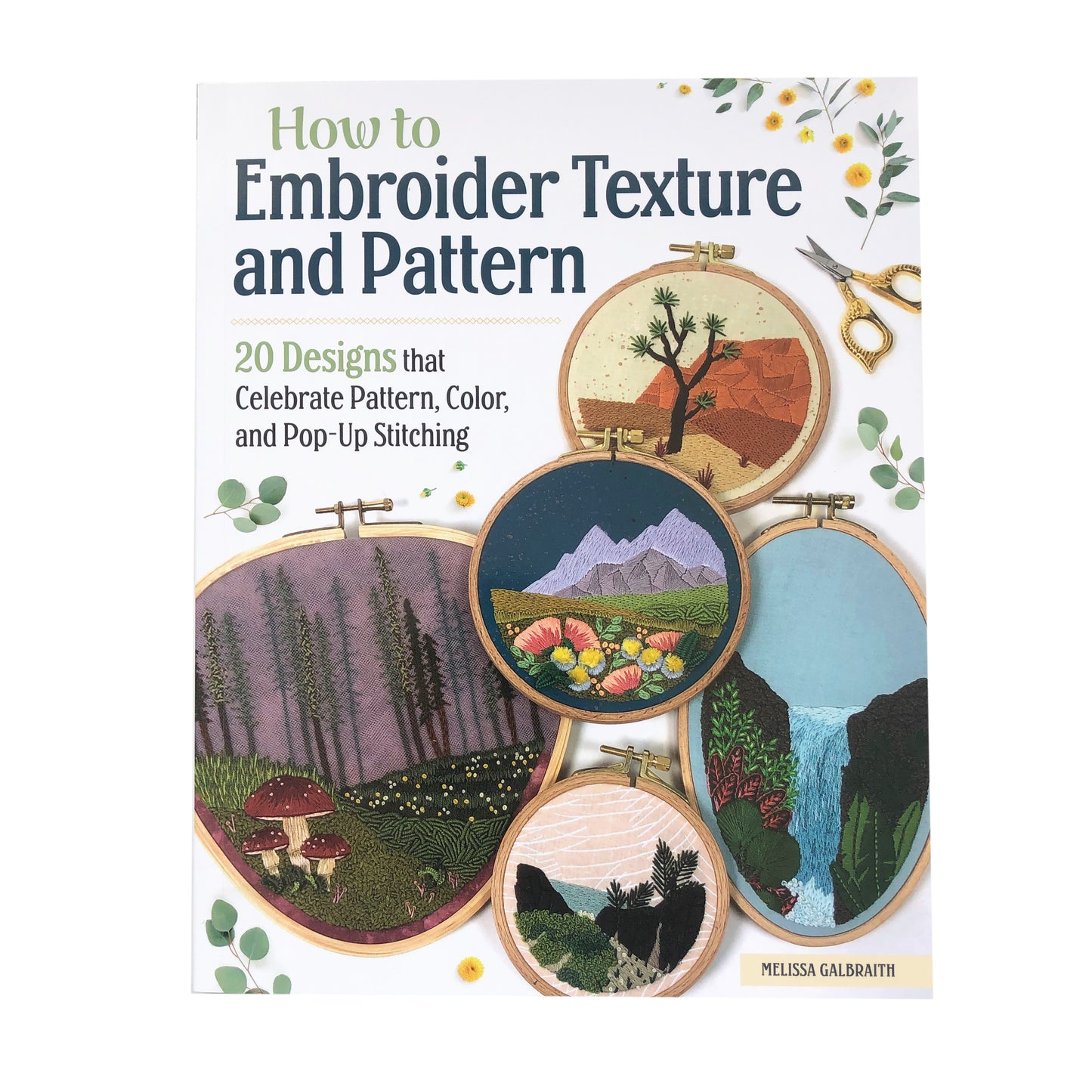 How to Embroider Texture and Pattern- Hand Embroidery DIY Book