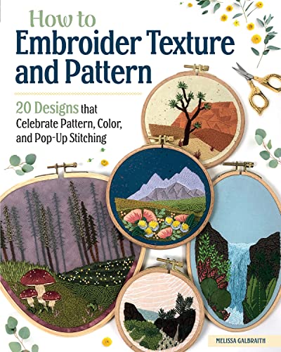 How to Embroider Texture and Pattern- Hand Embroidery DIY Book