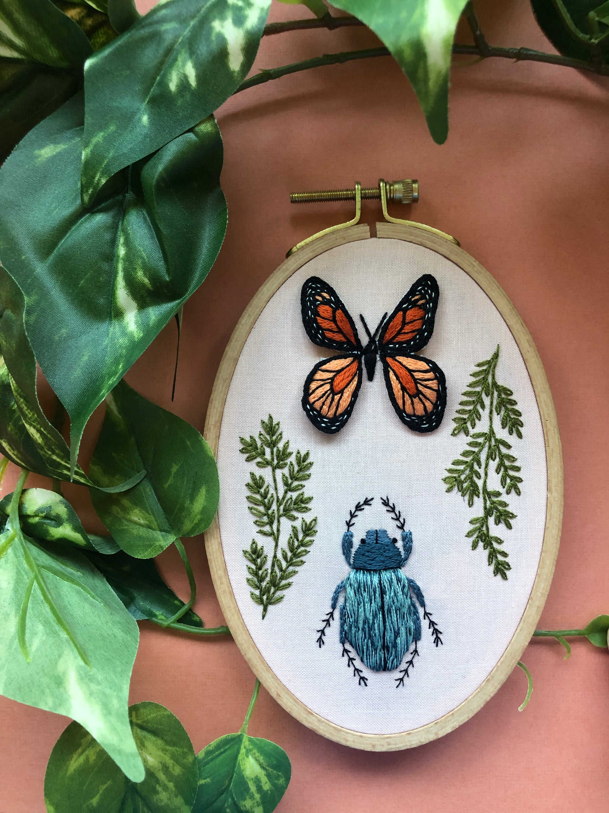 Embroidery Project Insects Bug Collector- 3D Insect Embroidery Kit for Advanced Stitchers – MCreativeJ