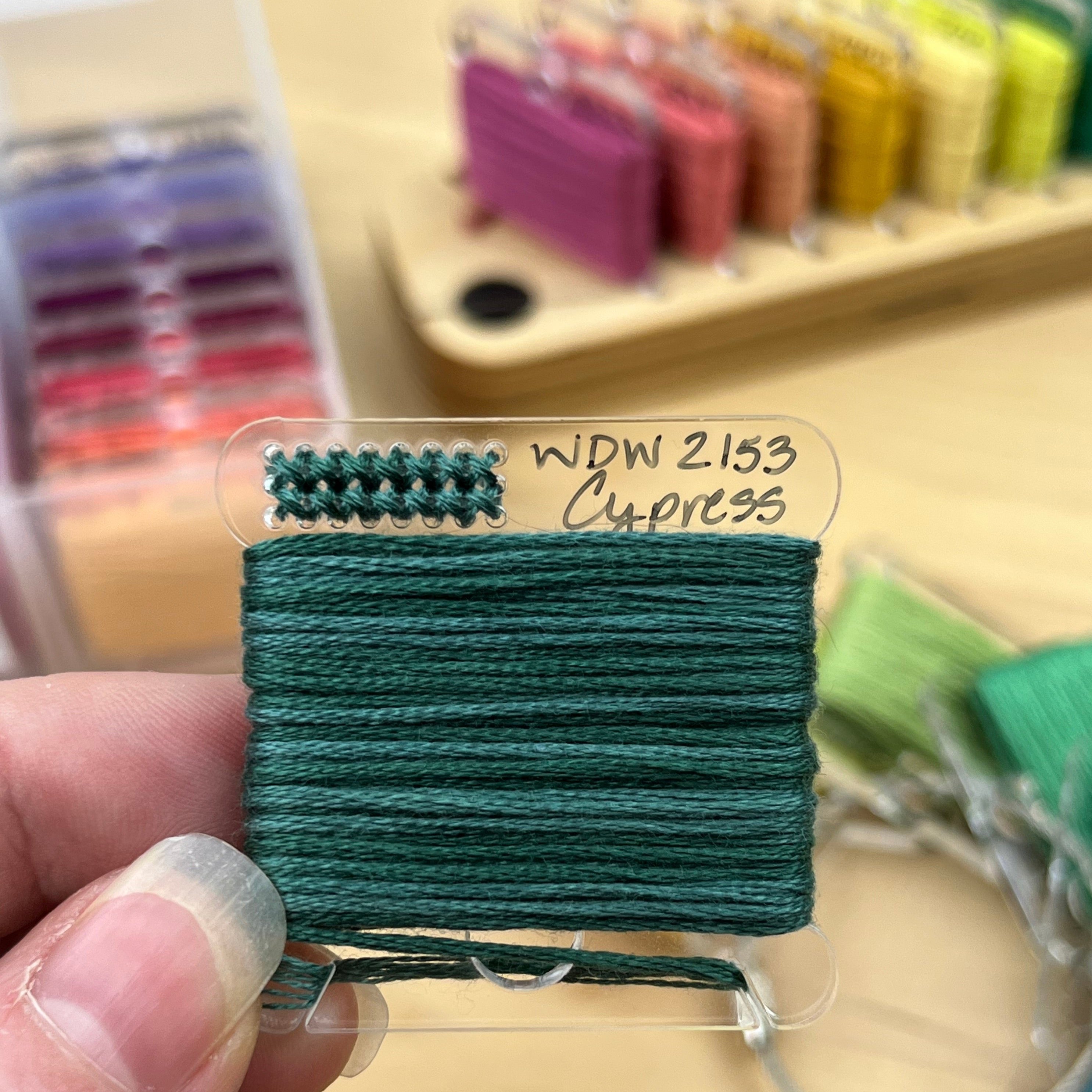 Floss Swatch Bobbins – MCreativeJ