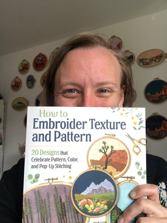 How to Embroider Texture and Pattern- Hand Embroidery DIY Book