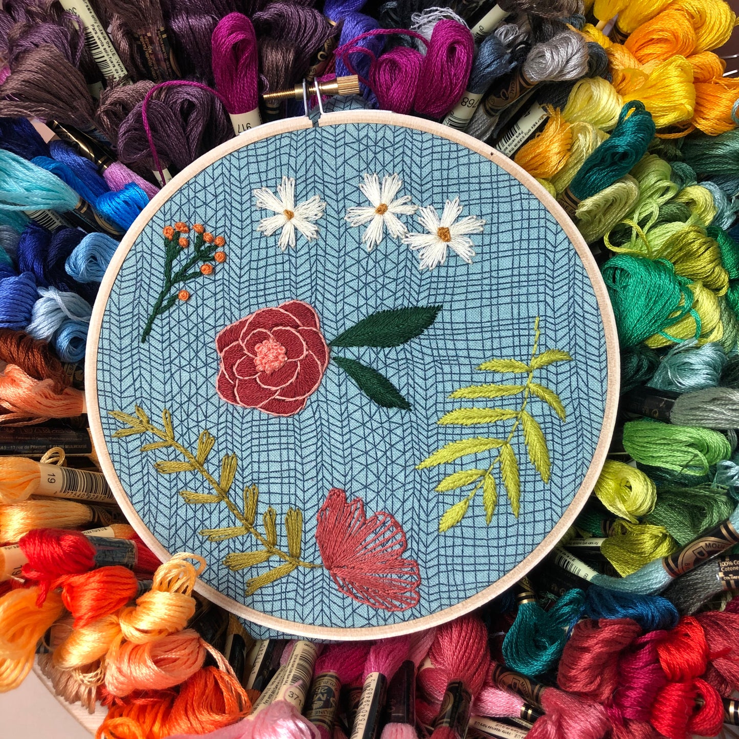 Sew Expo: Floral Embroidery Basics Workshop Supply Kit