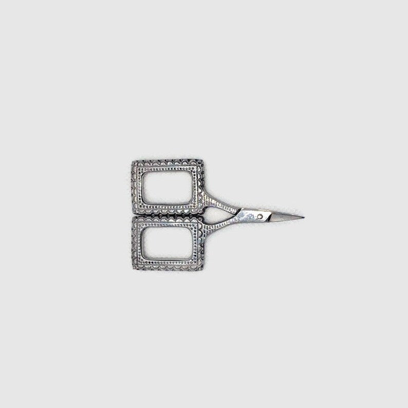 Silver Square Lace Craft Scissors – MCreativeJ