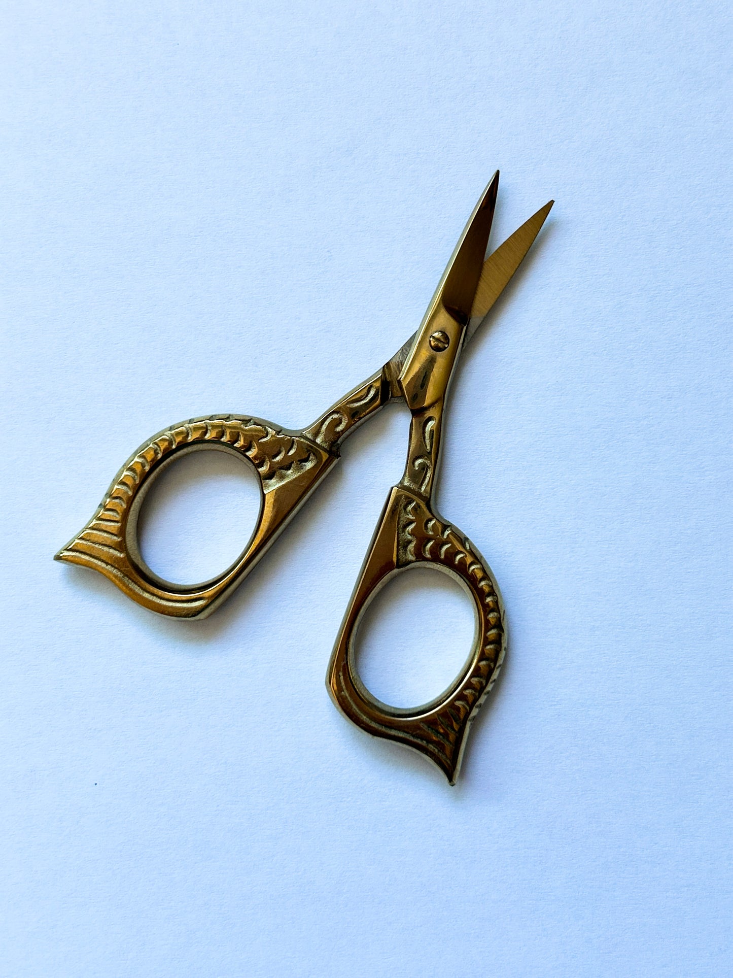 Gold Owl Embroidery Craft Scissors