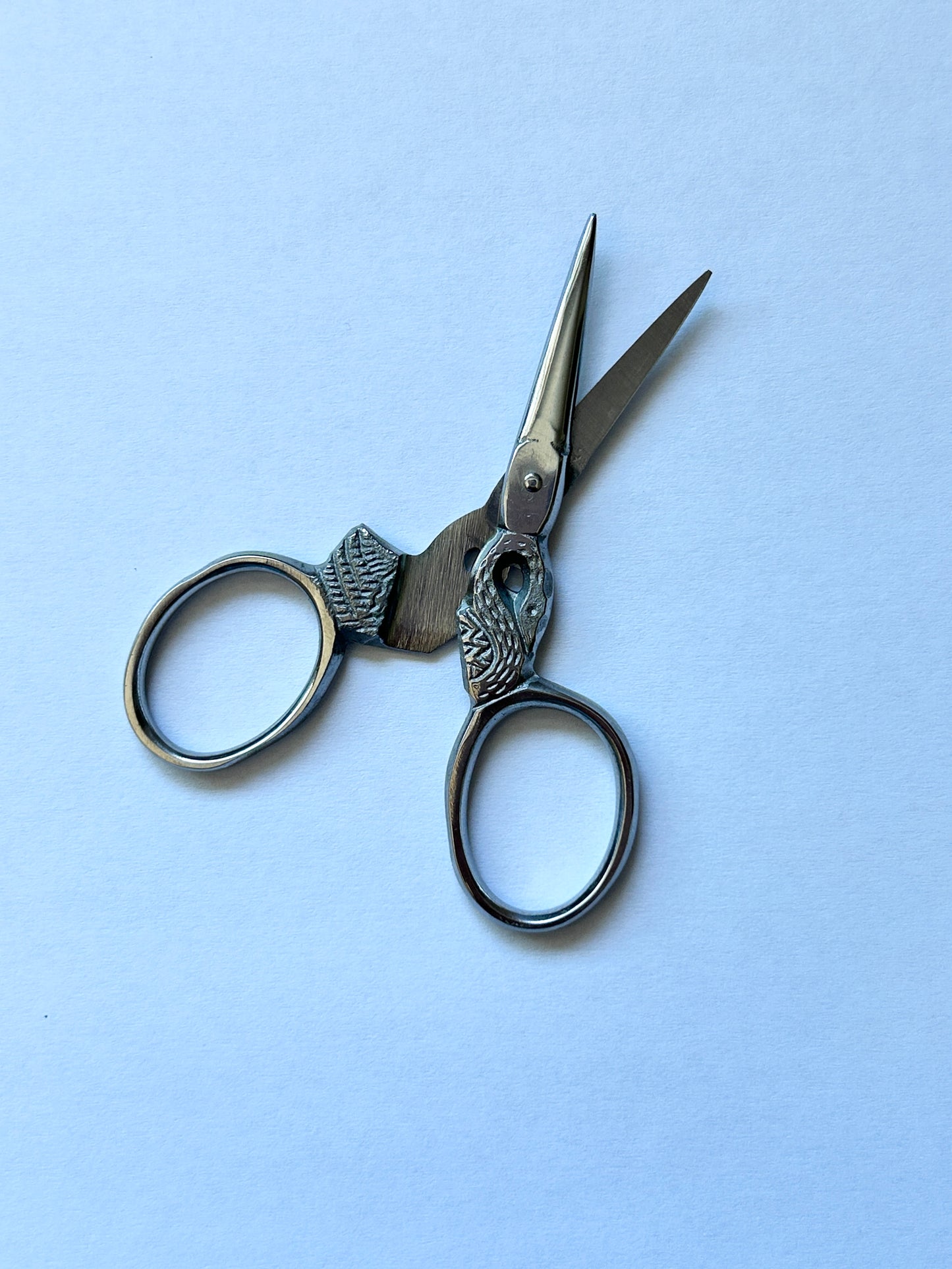 Silver Swan Embroidery Craft Scissors