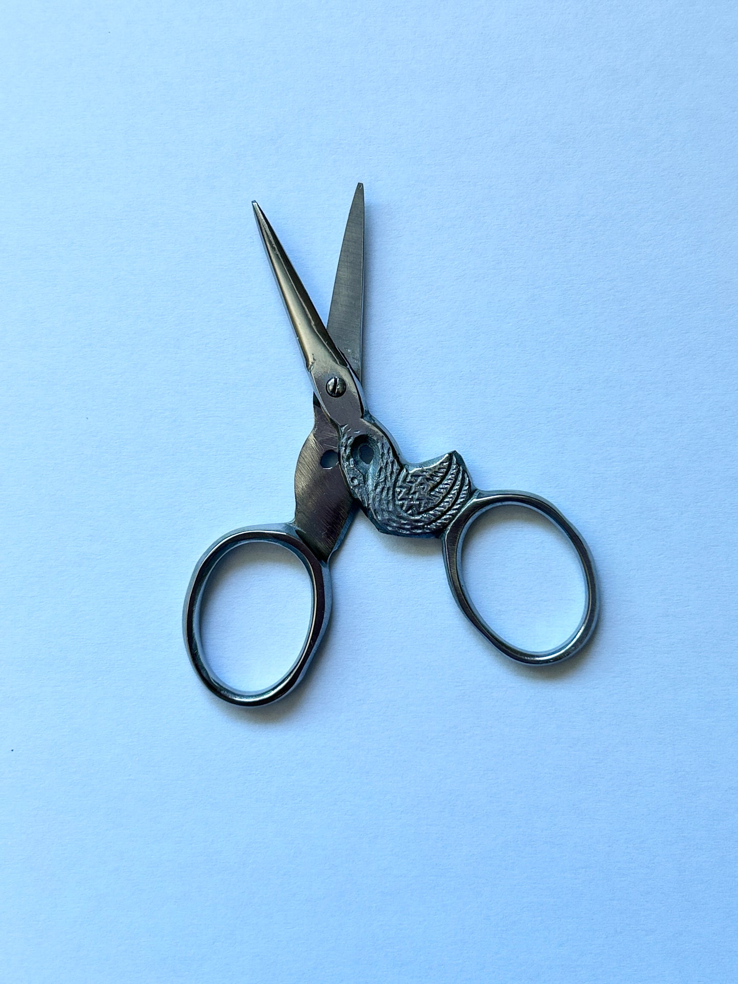 Silver Swan Embroidery Craft Scissors