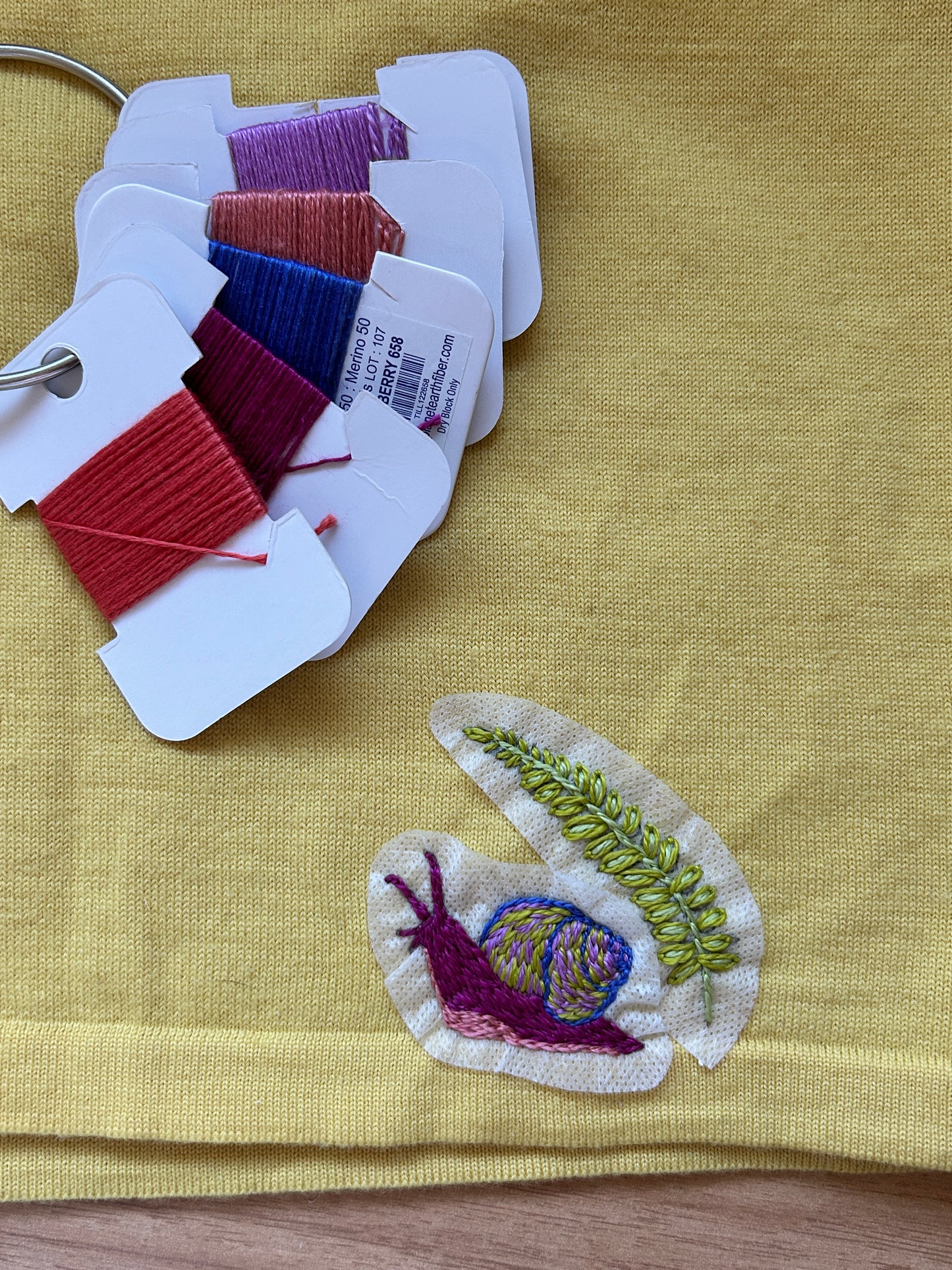 Ferns Embroidery Patterns - Stick and Stitch Botanical Embroidery