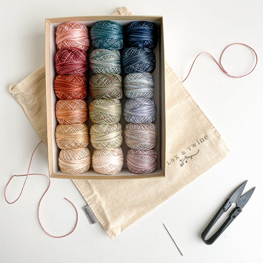 Gift Box of Valdani Pearl Cotton Size 8 Thread