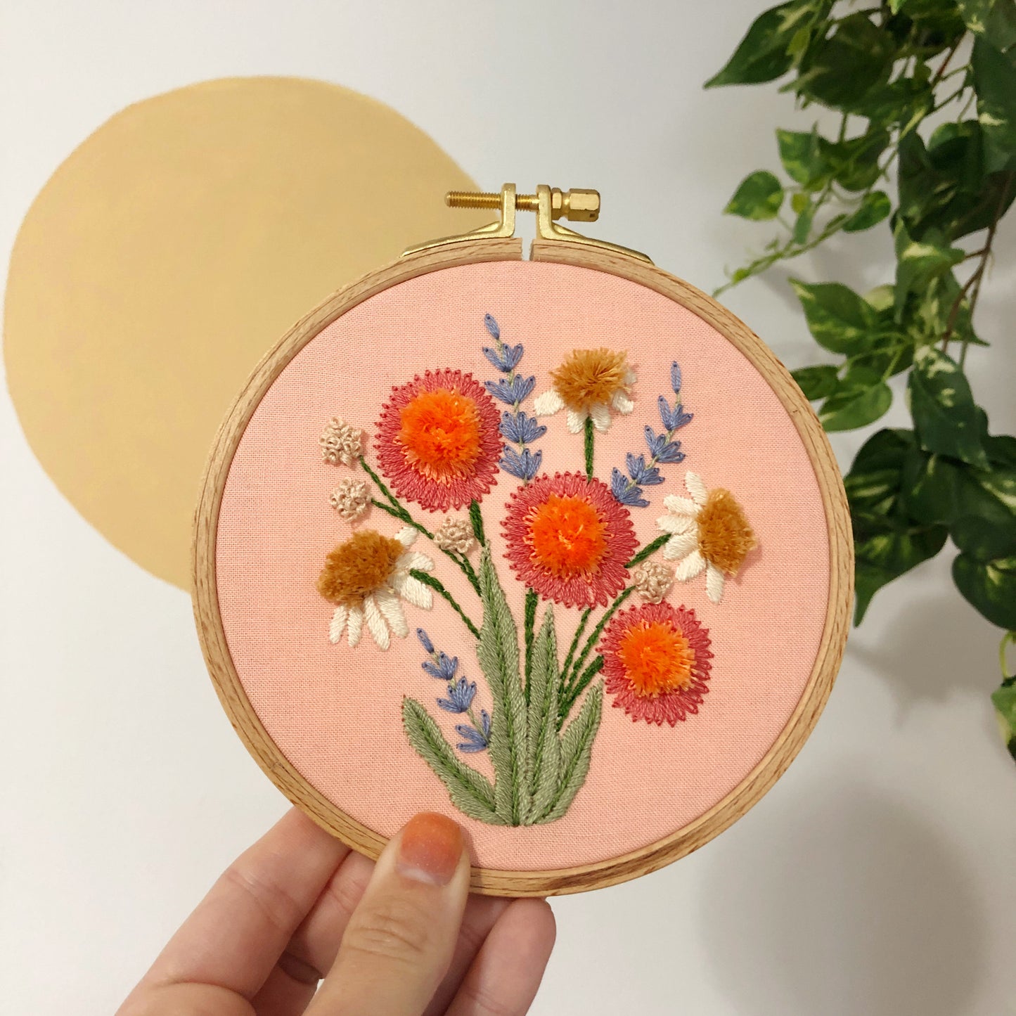 Signs of Spring - Intermediate Hand Embroidery Pattern PDF