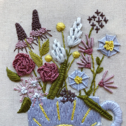 Cup of Cheer - Advanced 3D Hand Embroidery DIY Craft Kit
