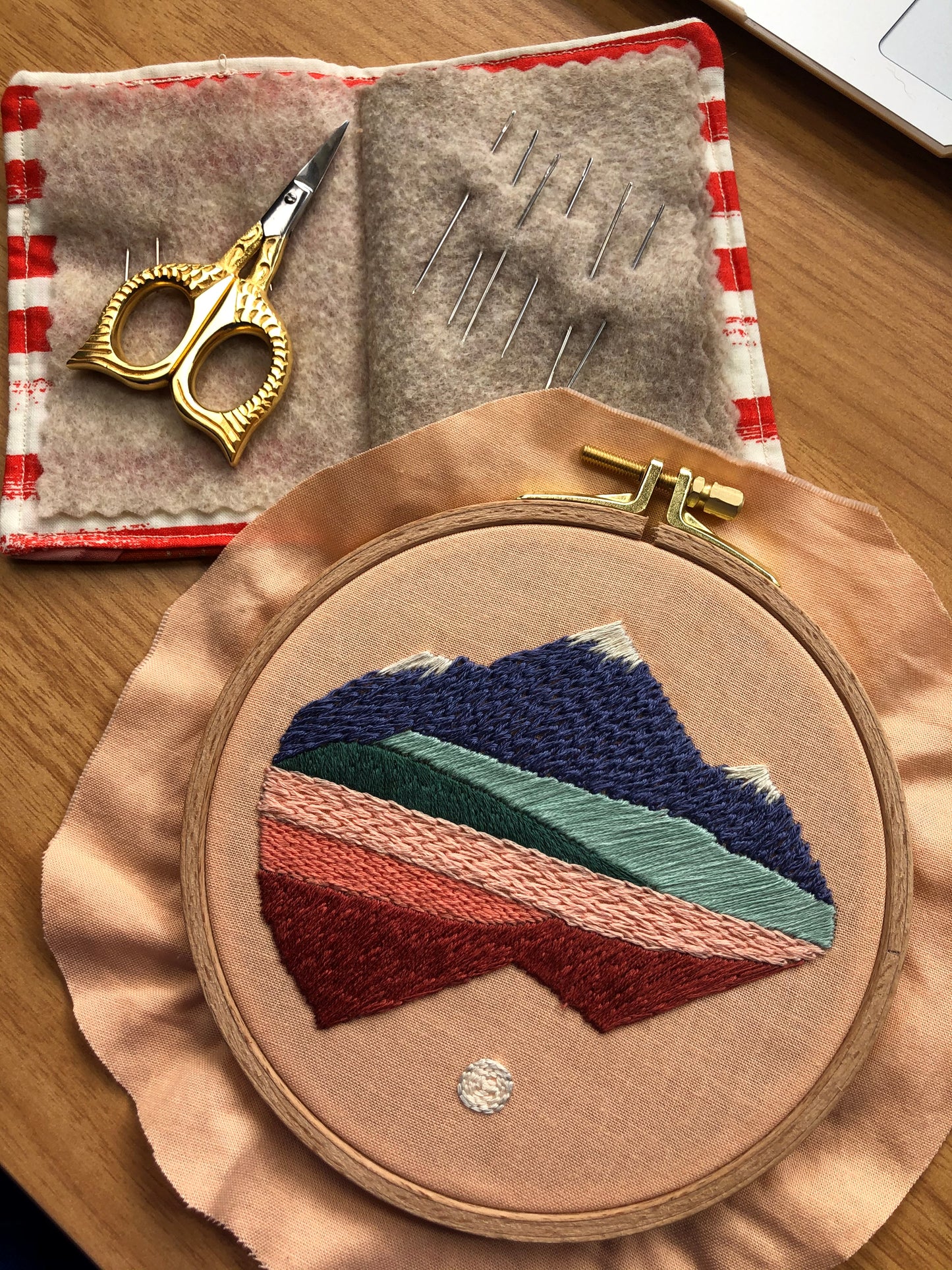 Mountainscapes - Intermediate DIY Embroidery Kit