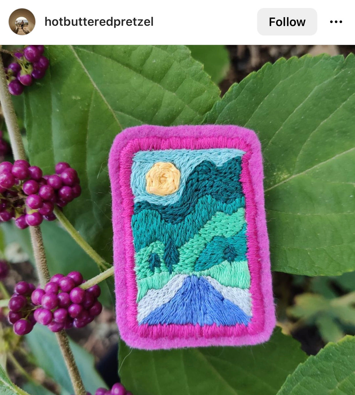 Landscapes- Peel Stick and Stitch Hand Embroidery Patterns